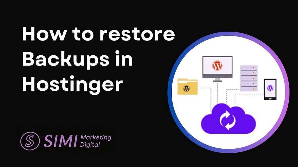 Restore Backups in Hostinger